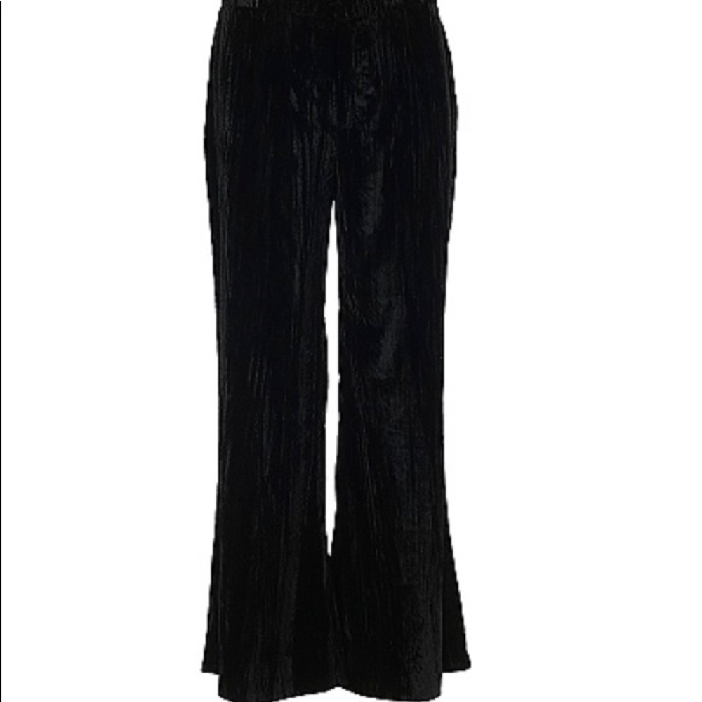 Zara elastic waist flared pants